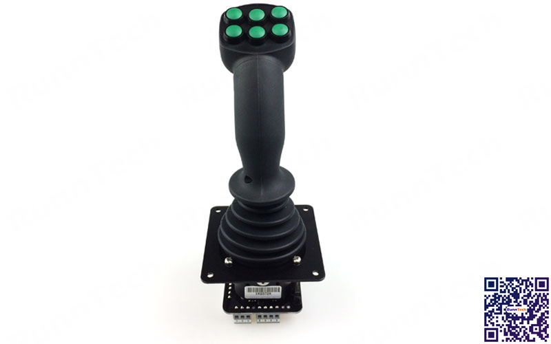 RunnTech 2 Axis, Spring Return to Center with Cobra Head Joystick Control Lever