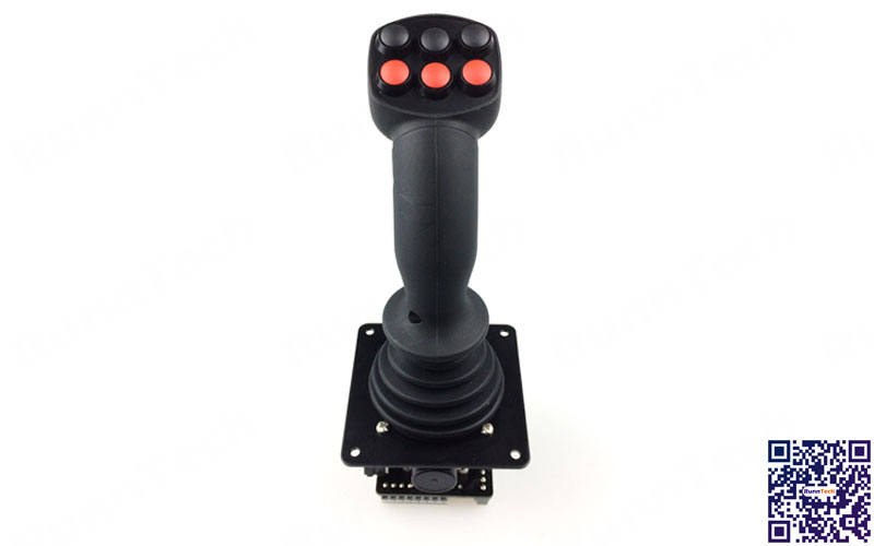 RunnTech Friction-hold Multi-axis ±5V Proportional Output 10K Potentiometer Joystick