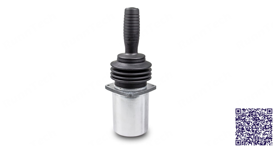 RunnTech 2 Axis Friction Position Proportional Control Joystick with 1 On/off Pushbutton