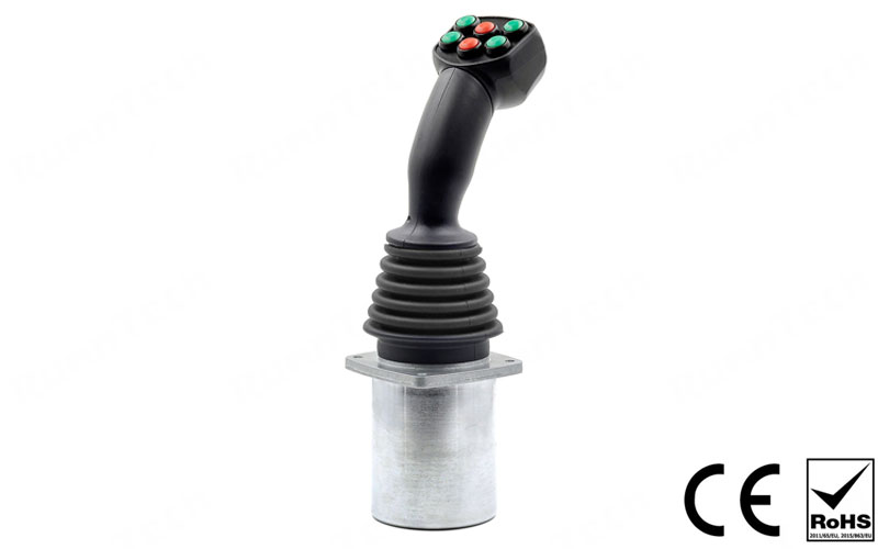RunnTech 360° Movement Joystick with Solid Center Tap 10K Potentiometer Track Per Axis