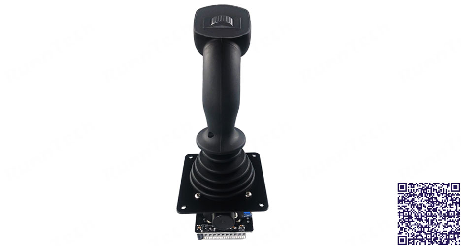 RunnTech Hall Effect 3-axes Omnidirectional Movement Joystick for Hydraulic Equipment