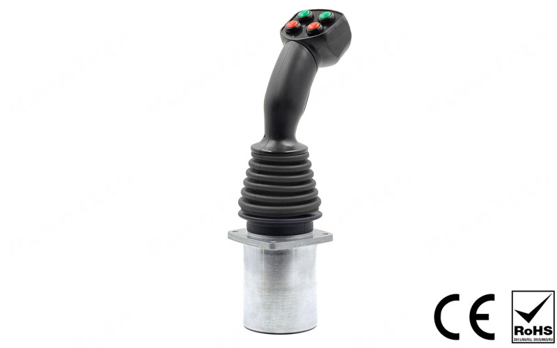 RunnTech Multi Axis CANbus Output with Deadman Button and Cobra Head Joystick