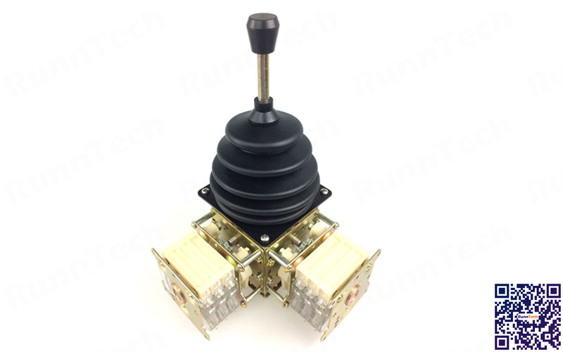 RunnTech RT300 Spring Return to Center Tower Hoist Crane Joy Stick Controller